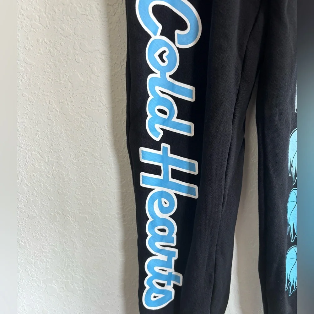 Cold Hearts Black & Blue Kids Joggers